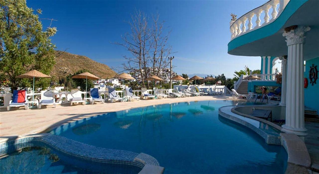 Aspat Hotel Bodrum - Beach&Restaurant ภายนอก รูปภาพ