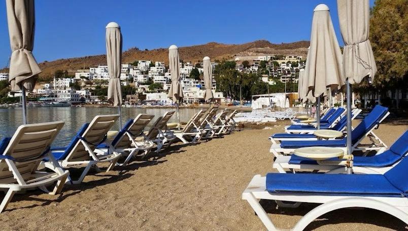 Aspat Hotel Bodrum - Beach&Restaurant ภายนอก รูปภาพ