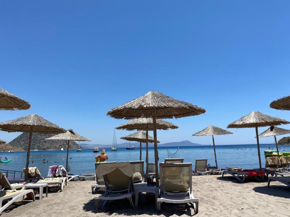 Aspat Hotel Bodrum - Beach&Restaurant ภายนอก รูปภาพ